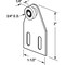 Prime-Line Tub Enclosure Roller and Bracket, PK2 M 6008 - alternate 3